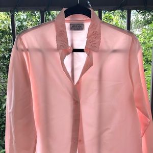 Vintage Pink Button Down